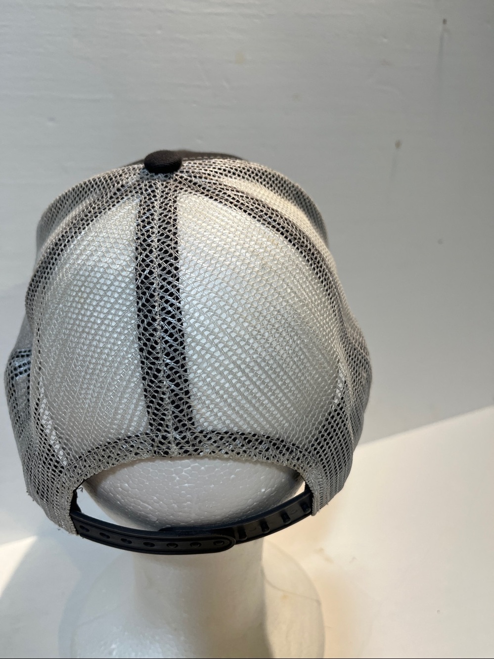 Magnolia Black and White Mesh Logo Trucker Cap - Picture 3 of 5